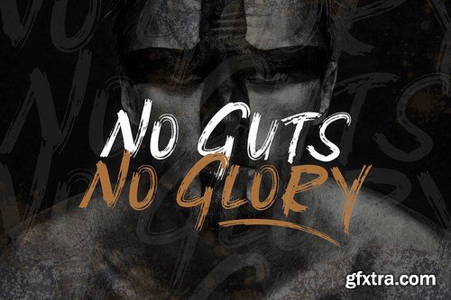 Great Glory Brush Font