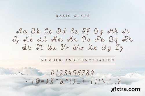 Whiteclouds Monoline Script Font