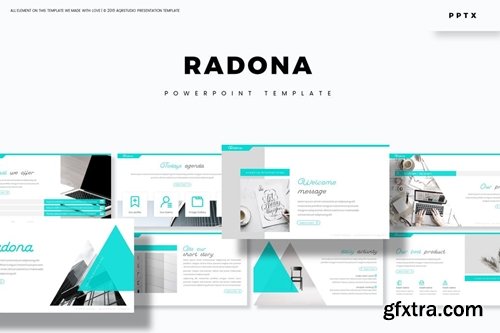 Radona Powerpoint, Keynote and Google Slides Templates