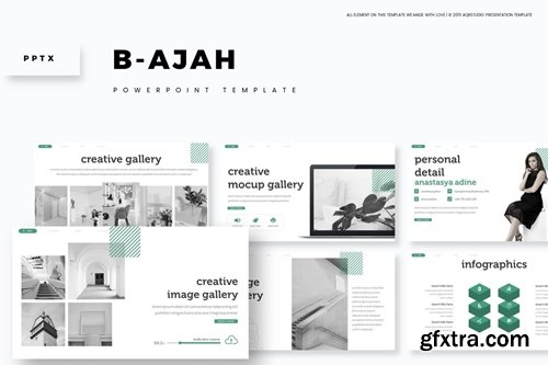 B - ajah Powerpoint, Keynote and Google Slides Templates