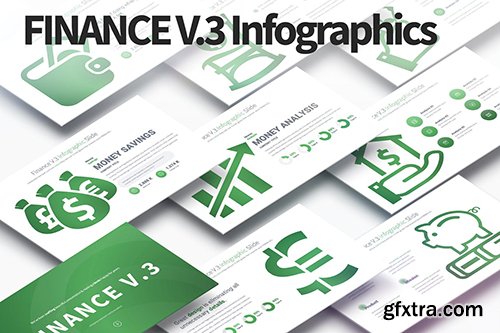 FINANCE V.3 - PowerPoint Infographics Slides