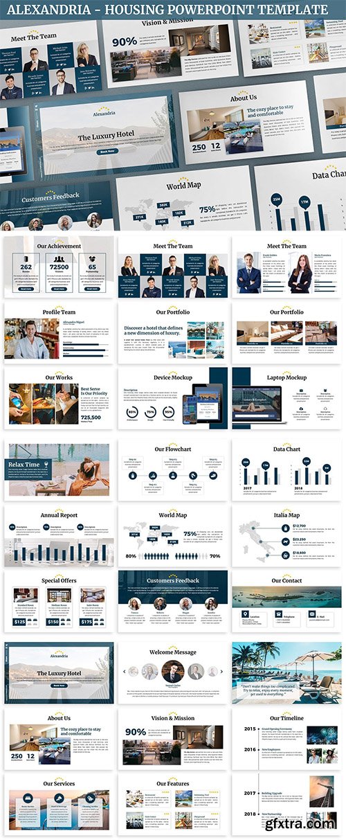 Alexandria - Housing Powerpoint Template