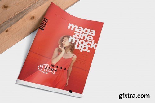 Open Magazine Mockups for Ad Designs