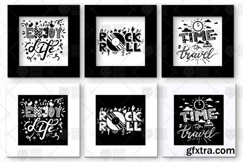 Positive Lettering Concepts Set