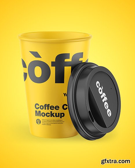 Matte Coffee Cup Mockup 47403