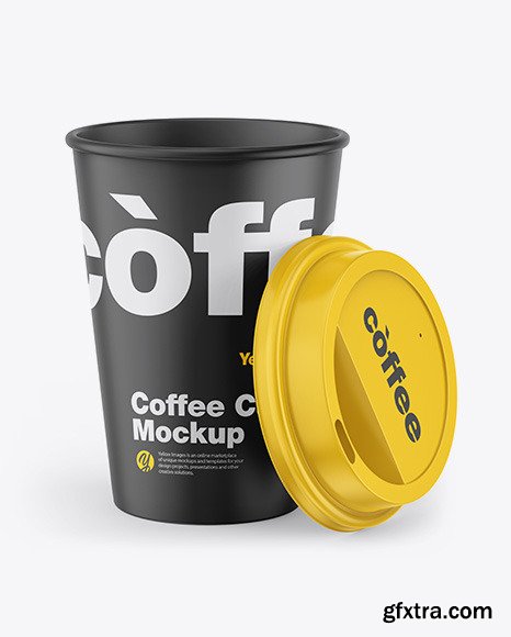 Matte Coffee Cup Mockup 47403