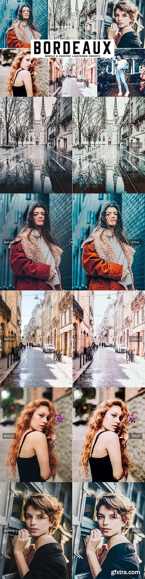 Bordeaux Mobile & Desktop Lightroom Presets