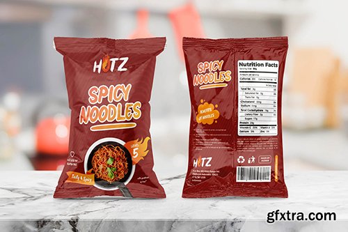 Snack Packaging Templates