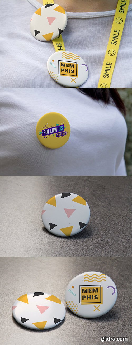 Brand Pin Mockup