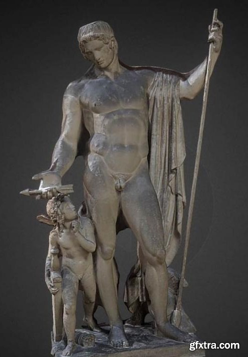 Mars and Cupid – 3D Model