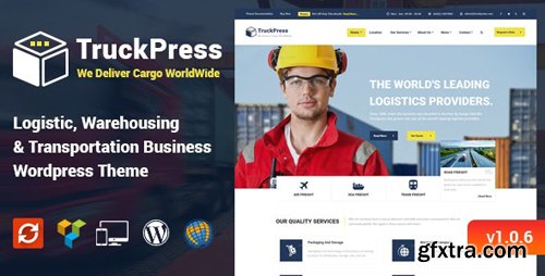 ThemeForest - TruckPress v1.0.6 - Logistics & Transportation WP Theme - 15261867