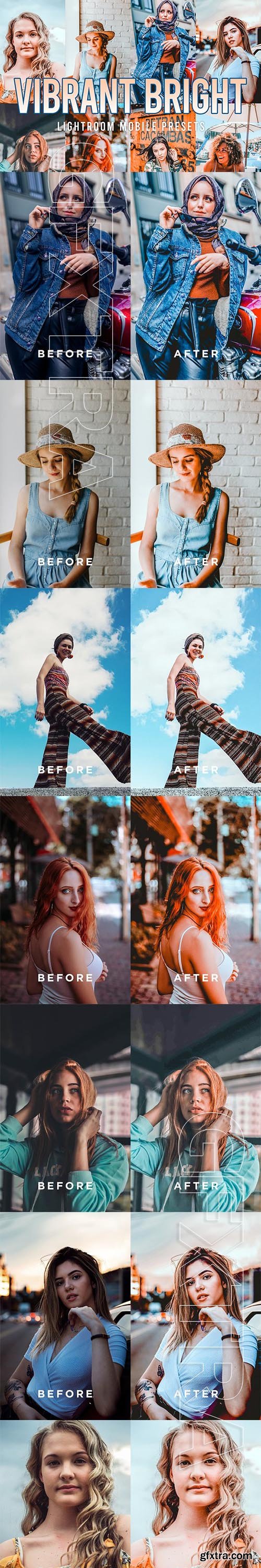 CreativeMarket - Lightroom Mobile Presets Vibrant 3972642