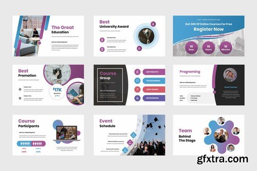 Schoolar Education - Powerpoint Google Slides and Keynote Templates