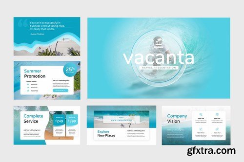 Vacanta Vacation - Powerpoint Google Slides and Keynote Templates