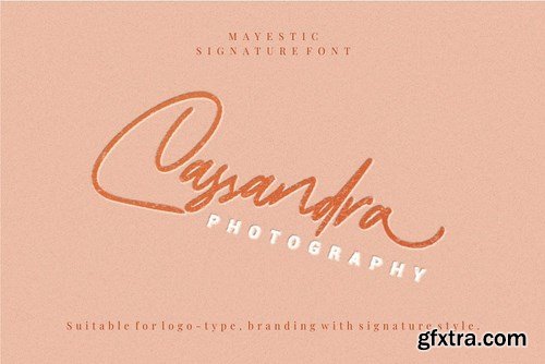 CM - Mayestica - Luxury Signature Font 4040495