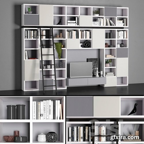 Novamobili shelving 3D Model