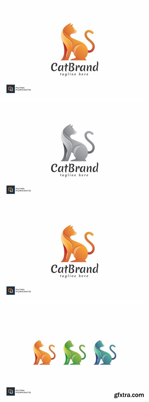 Cat Brand - Logo Template