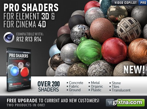 Videocopilot Pro Shaders for Cinema 4D