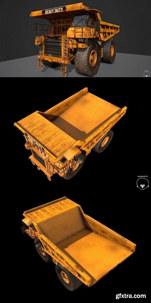 Caterpillar 789c 3D Model