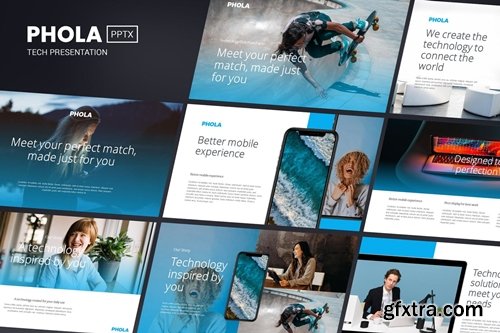 PHOLA - Tech Presentation Powerpoint, Keynote and Google Slides Templates