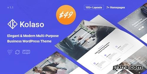 ThemeForest - Kolaso v1.1.0 - Modern Multi-Purpose WordPress Theme - 23321406