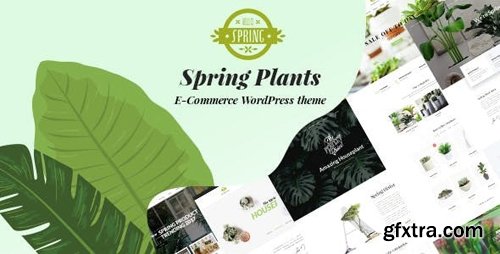 ThemeForest - Spring Plants v2.1 - Gardening & Houseplants WordPress Theme - 21580907