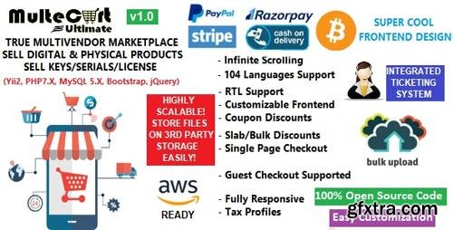 CodeCanyon - MulteCart Ultimate Ecommerce v1.0 - Digital Multivendor Marketplace Ecommerce - eShop CMS - 23561922 - NULLED