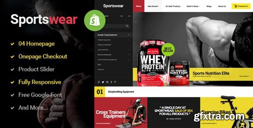 ThemeForest - Sportwear v1.0.1 - Multi Store Responsive Shopify Theme - 15871532