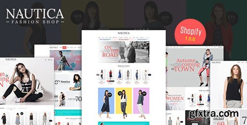 ThemeForest - Nautica v1.0.0 - Multi Store Responsive Shopify Theme - 19010033