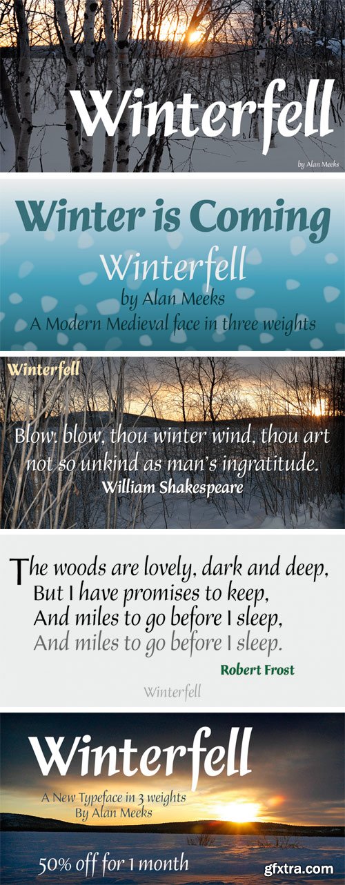 Winterfell Font Family