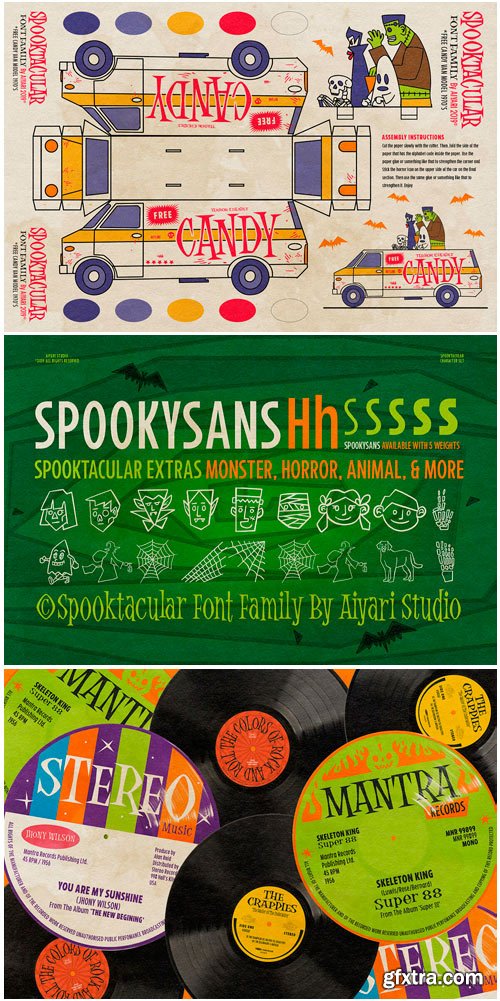 Spooktacular Font Family