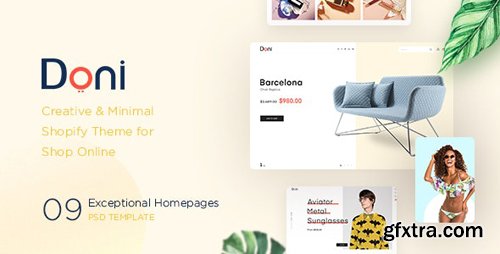 ThemeForest - Doni v1.0.0 - Minimalist Shopify Theme - 23146704