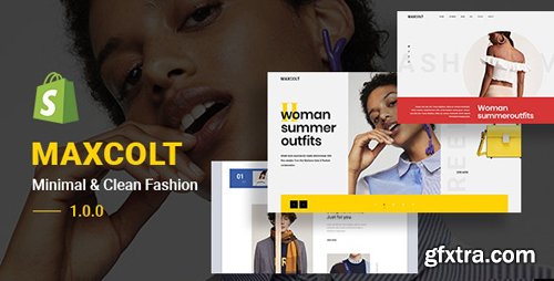 ThemeForest - MAXCOLT v1.0.0 - Minimal & Clean Fashion Shopify Theme - 24024227