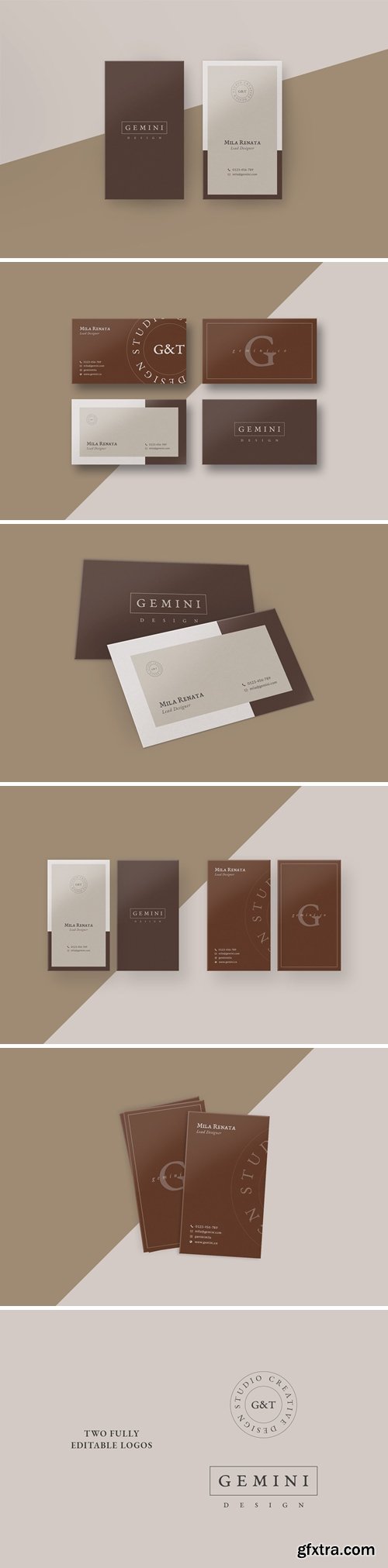 CM - Gemini Business Card Templates 4046297