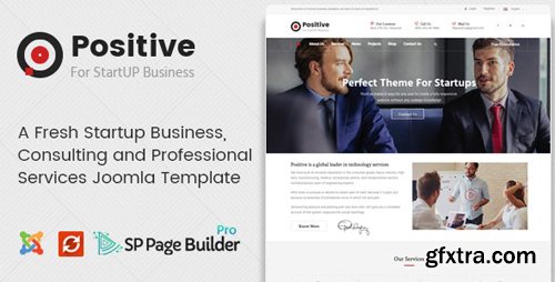 ThemeForest - Positive v1.1 - Startup Business Joomla Template - 23900778