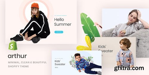 ThemeForest - Arthur v1.0.0 - Minimal, Clean & Beautiful Shopify Theme - 23550857