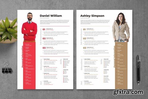 Resume CV Template 14