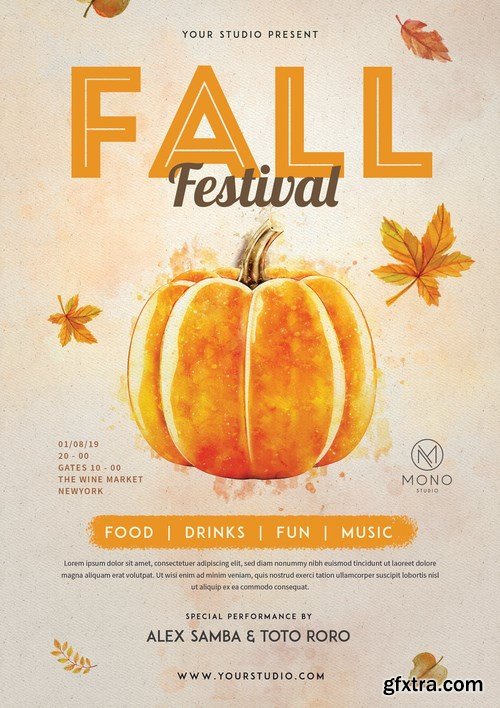 Fall Festival Flyer