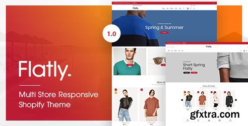 ThemeForest - Flatly v1.0.0 - Multi Store Responsive Shopify Theme - 22065403