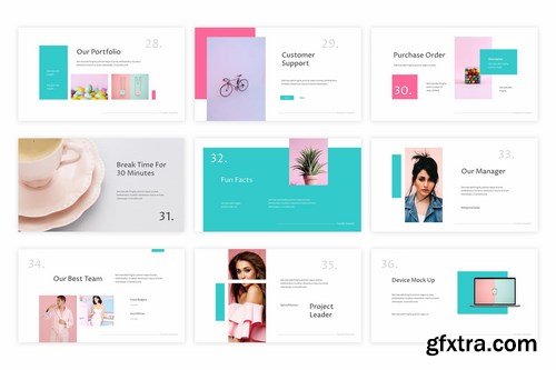 Pastella - Powerpoint Google Slides and Keynote Templates