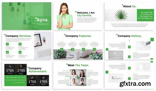 Ayna - Creative Powerpoint and Google Slides Templates