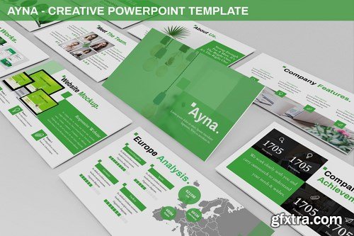 Ayna - Creative Powerpoint and Google Slides Templates