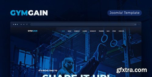 ThemeForest - Sports Joomla Template - GymGain v1.0.0 - 24214988