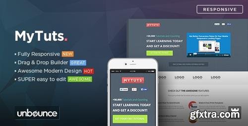 ThemeForest - MyTuts v1.0 - Education Unbounce Template - 11053619