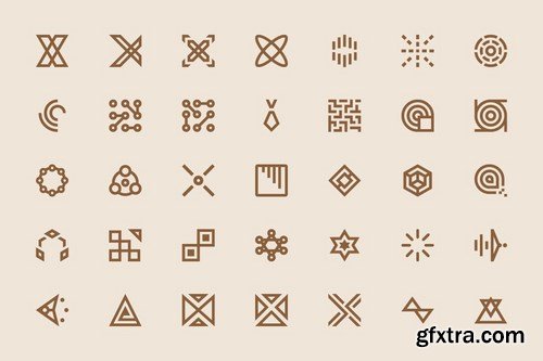 Abstract icons #2