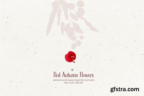 Red Autumn Flowers