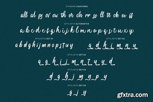 Rossegenia - Cursive Script Font