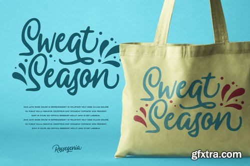 Rossegenia - Cursive Script Font