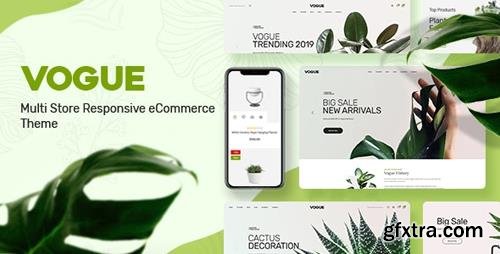 ThemeForest - Vogue v1.0 - Plant Store Opencart Theme (Included Color Swatches) - 24255837