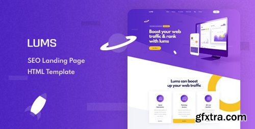 ThemeForest - Lums v1.0 - SEO Landing HTML Template - 24428924